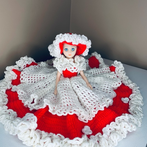 Vintage Crochet Bed Doll - Picture 3 of 6